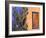 Southwestern Cactus and Window, Tucson, Arizona, USA-Tom Haseltine-Framed Photographic Print