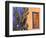 Southwestern Cactus and Window, Tucson, Arizona, USA-Tom Haseltine-Framed Photographic Print