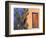 Southwestern Cactus and Window, Tucson, Arizona, USA-Tom Haseltine-Framed Photographic Print