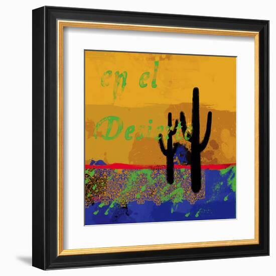 Southwestern Duel-Parker Greenfield-Framed Art Print