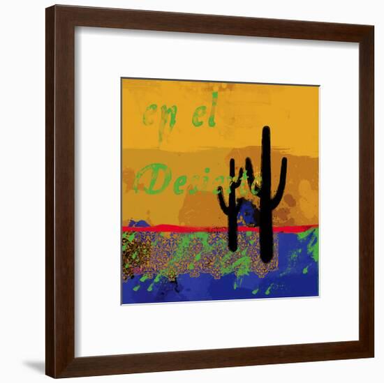 Southwestern Duel-Parker Greenfield-Framed Art Print