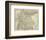 Southwestern Germany, c.1861-Alexander Keith Johnston-Framed Art Print