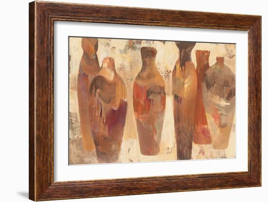 Southwestern Vessels-Albena Hristova-Framed Art Print