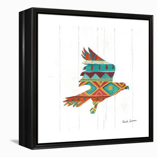 Southwestern Vibes III-Farida Zaman-Framed Stretched Canvas