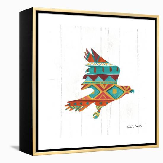 Southwestern Vibes III-Farida Zaman-Framed Stretched Canvas