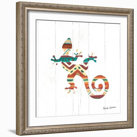 Southwestern Vibes V-Farida Zaman-Framed Art Print