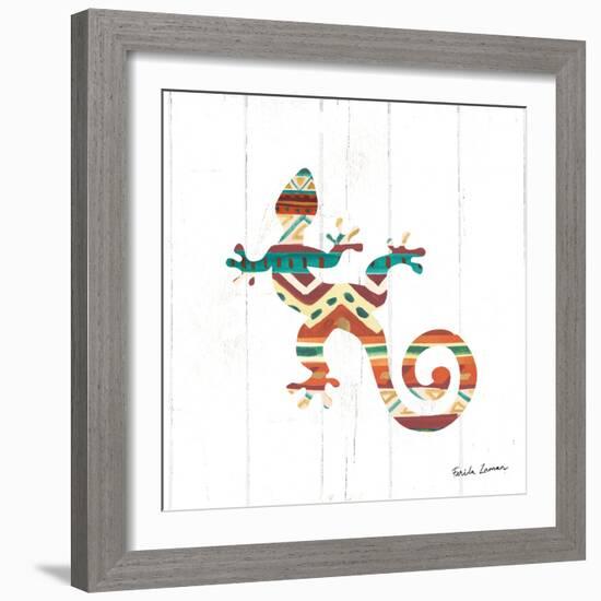 Southwestern Vibes V-Farida Zaman-Framed Art Print