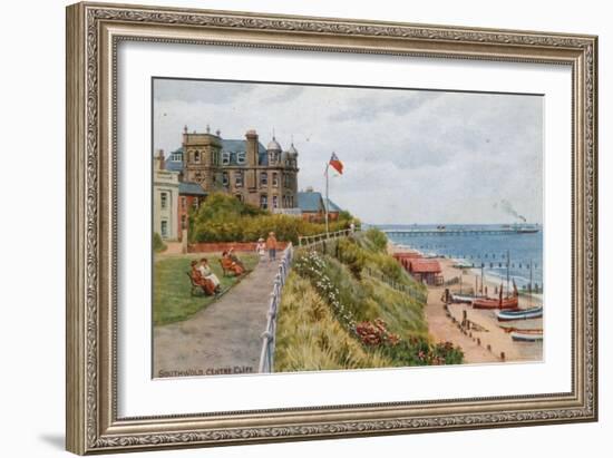 Southwold, Centre Cliff-Alfred Robert Quinton-Framed Giclee Print