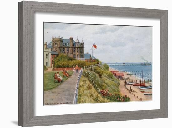 Southwold, Centre Cliff-Alfred Robert Quinton-Framed Giclee Print