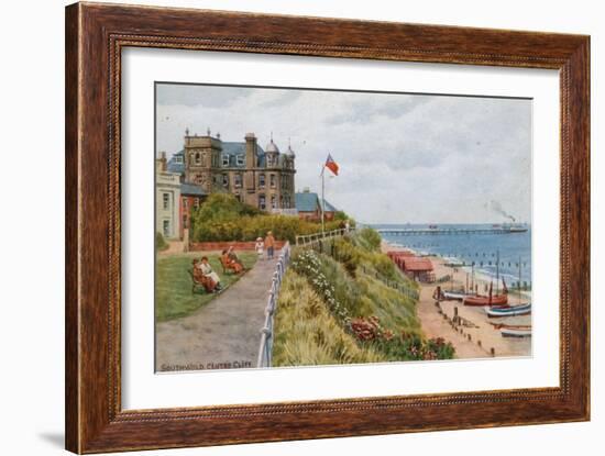 Southwold, Centre Cliff-Alfred Robert Quinton-Framed Giclee Print