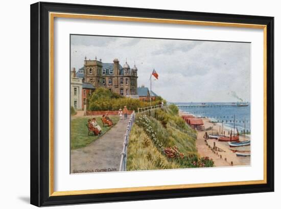 Southwold, Centre Cliff-Alfred Robert Quinton-Framed Giclee Print