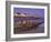 Southwold Pier and Wooden Groyne at Sunset, Southwold, Suffolk, England, United Kingdom, Europe-Neale Clark-Framed Photographic Print