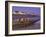 Southwold Pier and Wooden Groyne at Sunset, Southwold, Suffolk, England, United Kingdom, Europe-Neale Clark-Framed Photographic Print