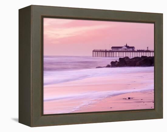 Southwold Pier at Dawn, Suffolk, UK-Nadia Isakova-Framed Premier Image Canvas