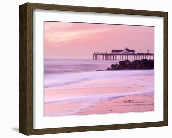 Southwold Pier at Dawn, Suffolk, UK-Nadia Isakova-Framed Photographic Print