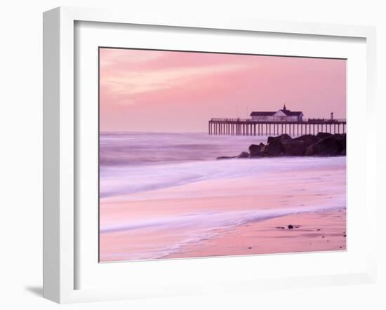 Southwold Pier at Dawn, Suffolk, UK-Nadia Isakova-Framed Photographic Print