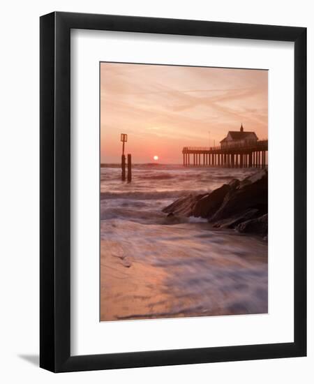 Southwold Pier at Dawn, Suffolk, UK-Nadia Isakova-Framed Photographic Print