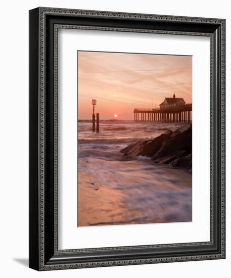 Southwold Pier at Dawn, Suffolk, UK-Nadia Isakova-Framed Photographic Print