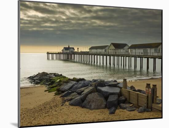 Southwold Pier in the Early Morning, Southwold, Suffolk, England, United Kingdom, Europe-Neale Clark-Mounted Photographic Print