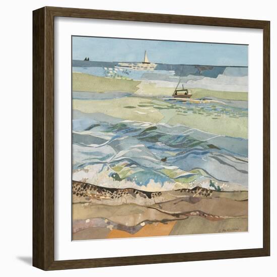 Southwold Sea View-Christine McKechnie-Framed Giclee Print