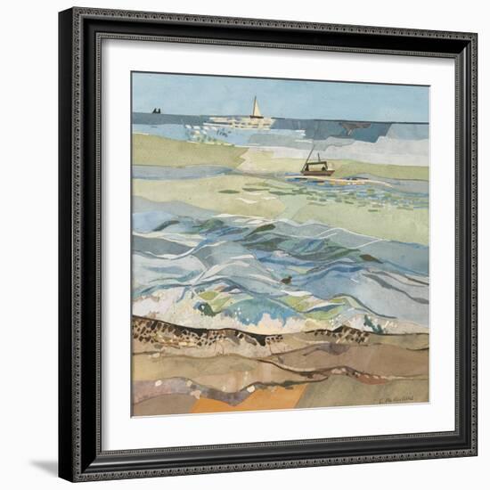 Southwold Sea View-Christine McKechnie-Framed Giclee Print