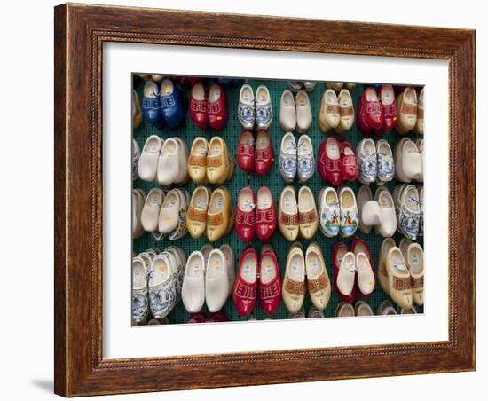 Souvenir Clogs, Amsterdam, Holland, Europe-Frank Fell-Framed Photographic Print