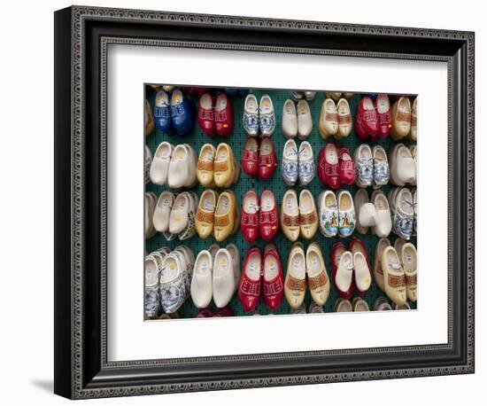 Souvenir Clogs, Amsterdam, Holland, Europe-Frank Fell-Framed Photographic Print