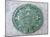 Souvenir Copy of the Great Calendar Stone, Aztec, 16th Century-null-Mounted Giclee Print