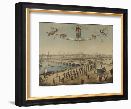 Souvenir du tour de France-null-Framed Giclee Print