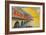 'Souvenir Folder of Quaint Key West Fla. - New Highway', c1940s-Unknown-Framed Giclee Print