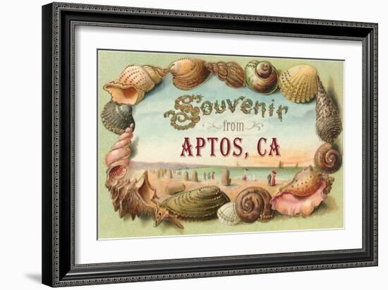 Souvenir from Aptos, California-null-Framed Art Print