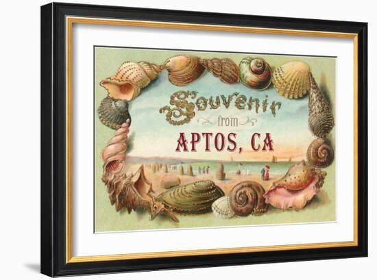 Souvenir from Aptos, California-null-Framed Art Print