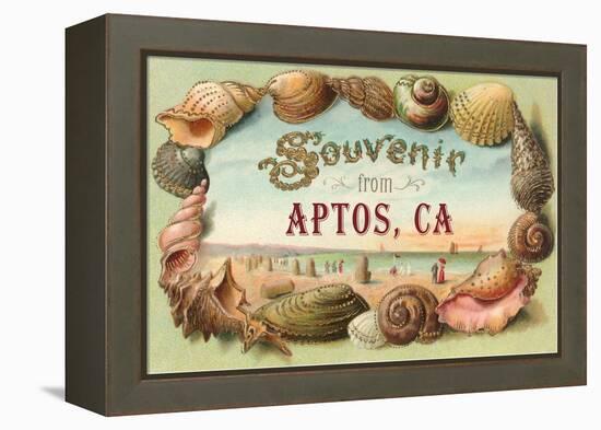 Souvenir from Aptos, California-null-Framed Stretched Canvas
