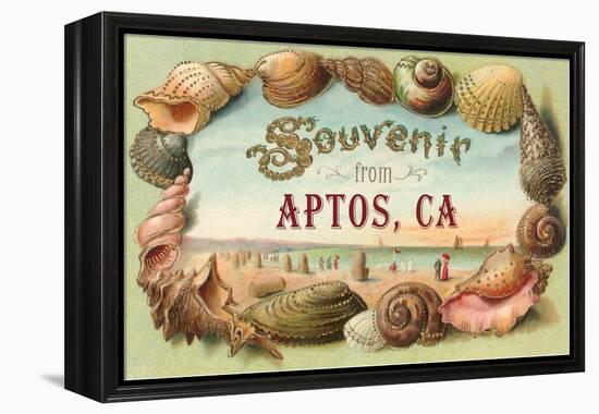 Souvenir from Aptos, California-null-Framed Stretched Canvas