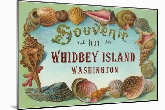 Souvenir from Whidbey Island, Washington-null-Mounted Art Print