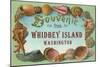 Souvenir from Whidbey Island, Washington-null-Mounted Art Print