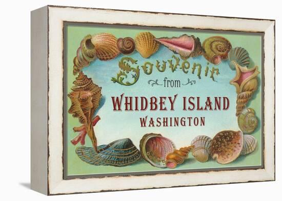 Souvenir from Whidbey Island, Washington-null-Framed Stretched Canvas