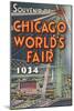 Souvenir of Chicago World's Fair, 1934-null-Mounted Art Print