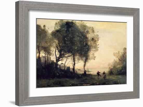 Souvenir of Italy-Jean-Baptiste-Camille Corot-Framed Giclee Print
