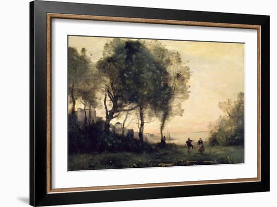 Souvenir of Italy-Jean-Baptiste-Camille Corot-Framed Giclee Print