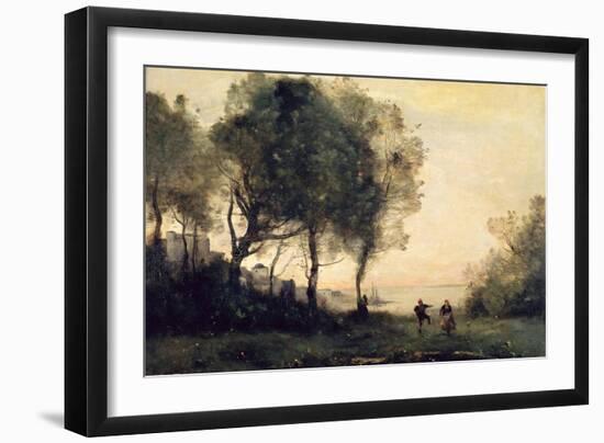 Souvenir of Italy-Jean-Baptiste-Camille Corot-Framed Giclee Print