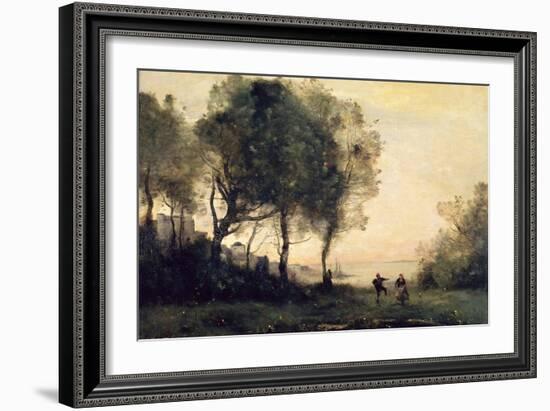 Souvenir of Italy-Jean-Baptiste-Camille Corot-Framed Giclee Print