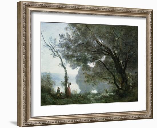 Souvenir of Montefontaine, 1864-Jean-Baptiste-Camille Corot-Framed Giclee Print