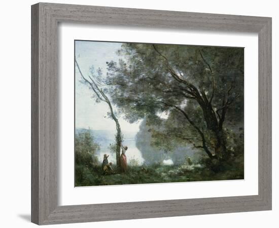 Souvenir of Montefontaine, 1864-Jean-Baptiste-Camille Corot-Framed Giclee Print