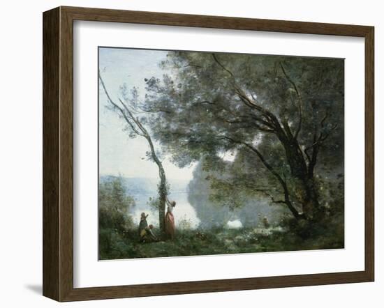 Souvenir of Montefontaine, 1864-Jean-Baptiste-Camille Corot-Framed Giclee Print