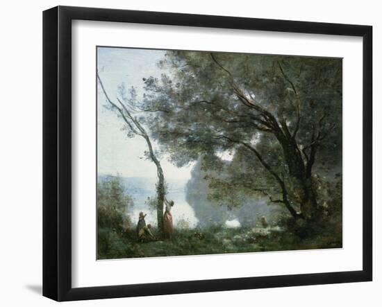 Souvenir of Montefontaine, 1864-Jean-Baptiste-Camille Corot-Framed Giclee Print