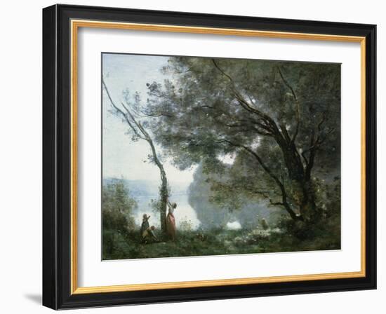 Souvenir of Montefontaine, 1864-Jean-Baptiste-Camille Corot-Framed Giclee Print