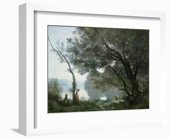 Souvenir of Montefontaine, 1864-Jean-Baptiste-Camille Corot-Framed Giclee Print