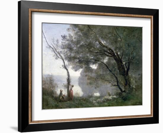 Souvenir of Montefontaine, 1864-Jean-Baptiste-Camille Corot-Framed Giclee Print