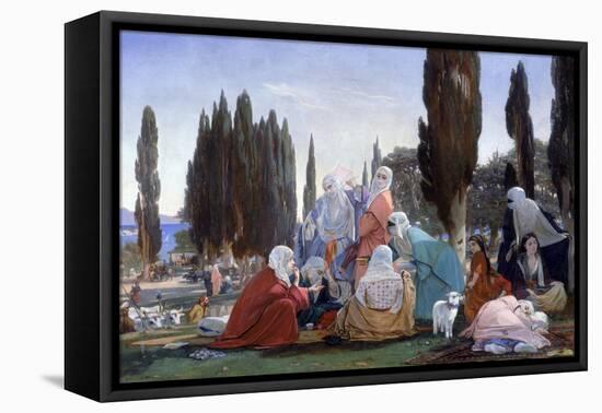 Souvenir of Scutari, 1857-Edward Armitage-Framed Premier Image Canvas